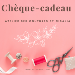 cheque cadeau atelier des coutures by cidalia
